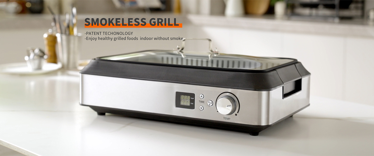 smokeless grill