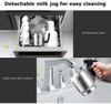 MF06S (S/S Jug + S/S Base) Stainless Steel Milk Frother