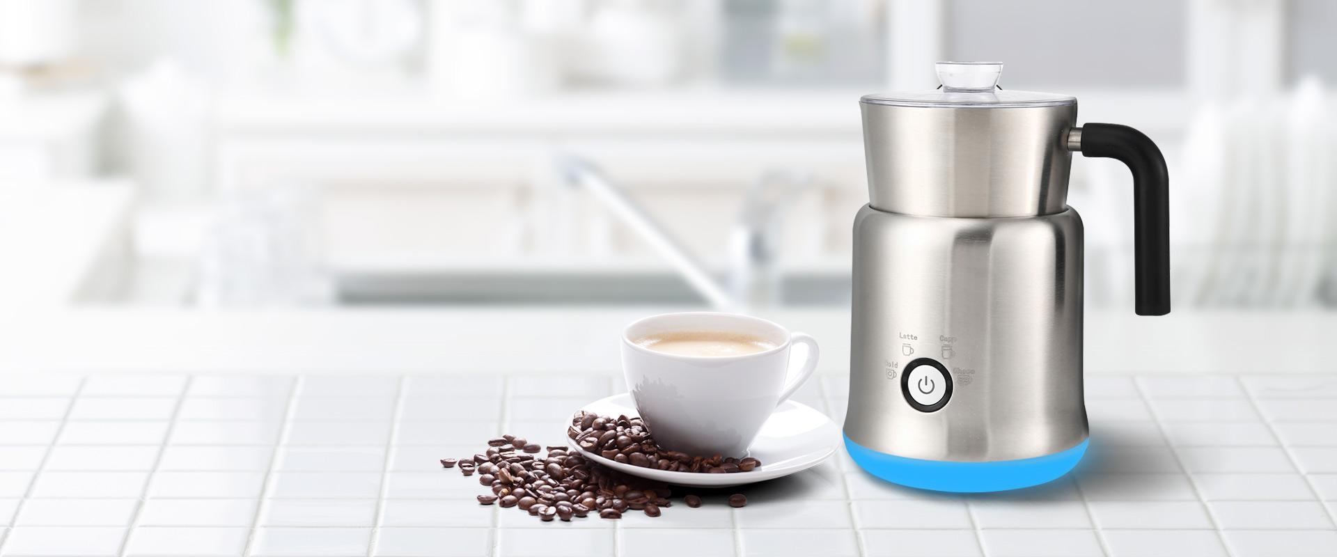 What are the advantages of a milk frother?