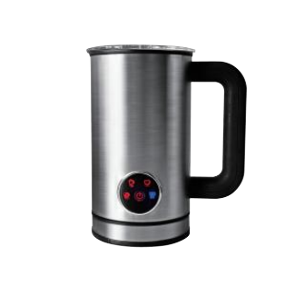 Milk Frother Electric, Warm and Cold Milk Steamer, 5 IN 1 Automatic Milk Warmer Stainless Steel with Touch Screen for Coffee, Latte, Macchiato, Cappuccino, Hot Chocolate