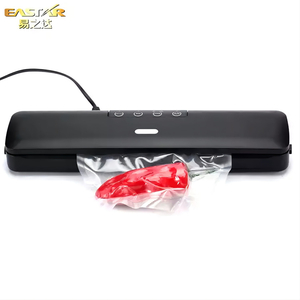 Vacuum Sealer for Food Compact Meal Meat Vacuum Sealer Machine with 10 Seal Bags and Cutter Automatic Vacuum Air Sealing System for Dry Moist Freezer Food Storage