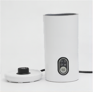 Milk Frother, 5-in-1 Electric Milk Steamer, Automatic Hot and Cold Foam Maker and Milk Warmer for Latte, Cappuccinos, Macchiato, From the Makers of Instant 450W, White