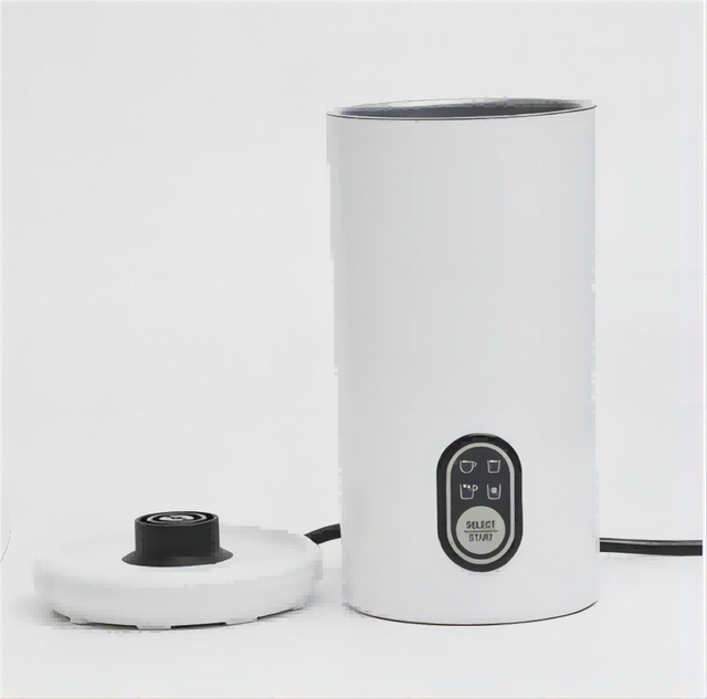 Milk Frother, 5-in-1 Electric Milk Steamer, Automatic Hot and Cold Foam Maker and Milk Warmer for Latte, Cappuccinos, Macchiato, From the Makers of Instant 450W, White