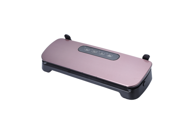 Vacuum Sealer Machine,75Kpa Precision Suction Power 5-in-1 Food Sealer with Digital Timer, Dry & Moist Food Modes, Compact Design with 10 Vacuum Bags & Bulit-in Cutter