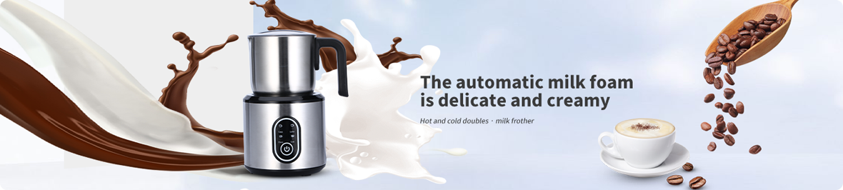 automatic milk foam is delicate and creamy