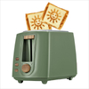 Plastic Housing Multifunction Function Toaster TS-8108 